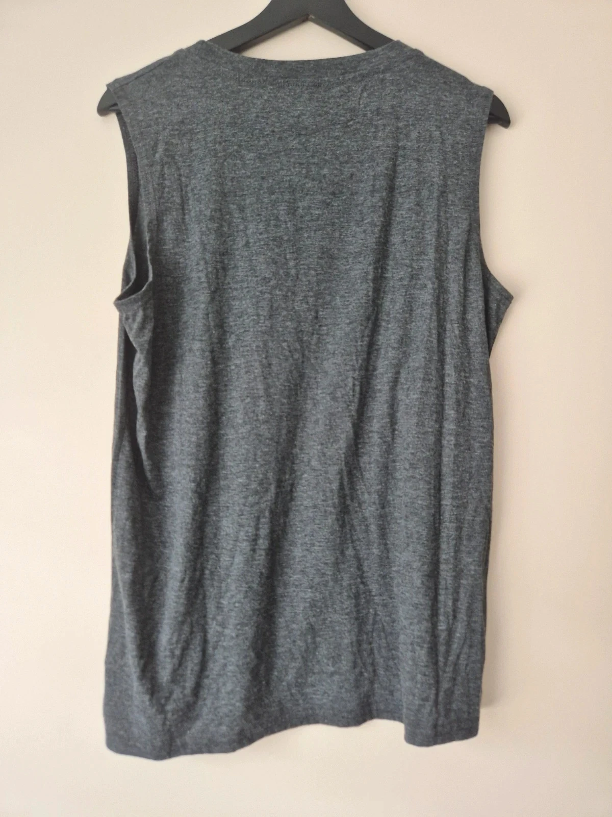 Blusa gris con estampado – talla XL – photo 3